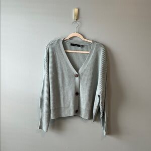 Vero Moda Soft Blue Cardigan Sweater